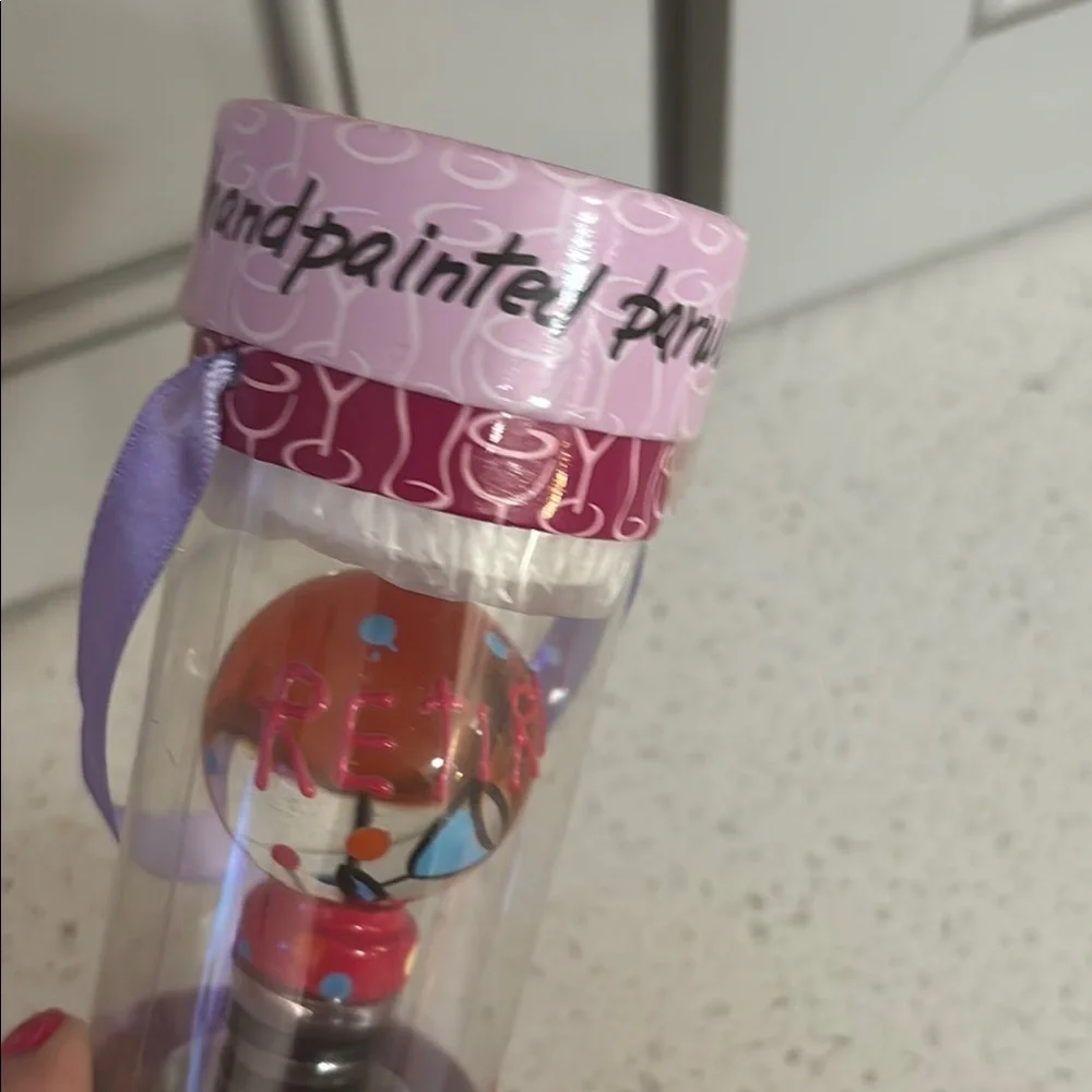 Hand-Painted Retired Wine stopper !